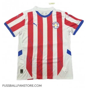 Paraguay Replik Heimtrikot Copa America 2024 Kurzarm